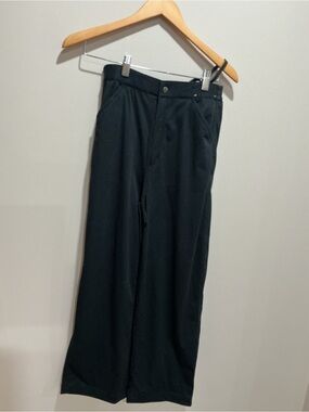Uniqlo Black Wide-Leg Women's Trousers size medium